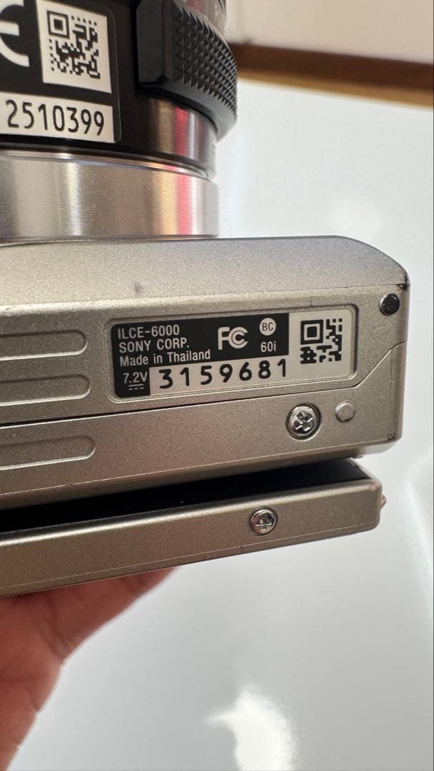 SONY α6000 ミラーレス一眼カメラ 35言語