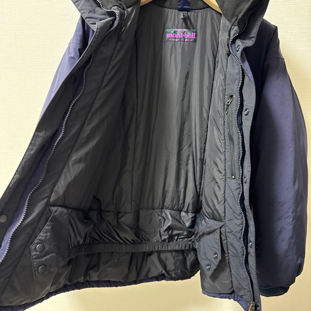 90s old mont-bell エクセロフトski jkt navy M
