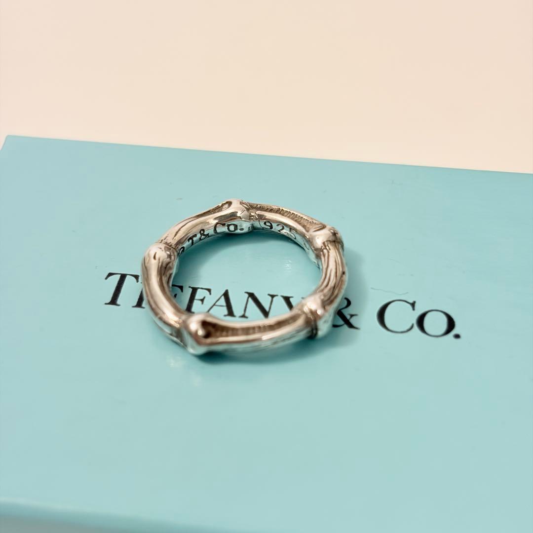 Tiffany & Co. バンブーリング 専用ポーチ付き