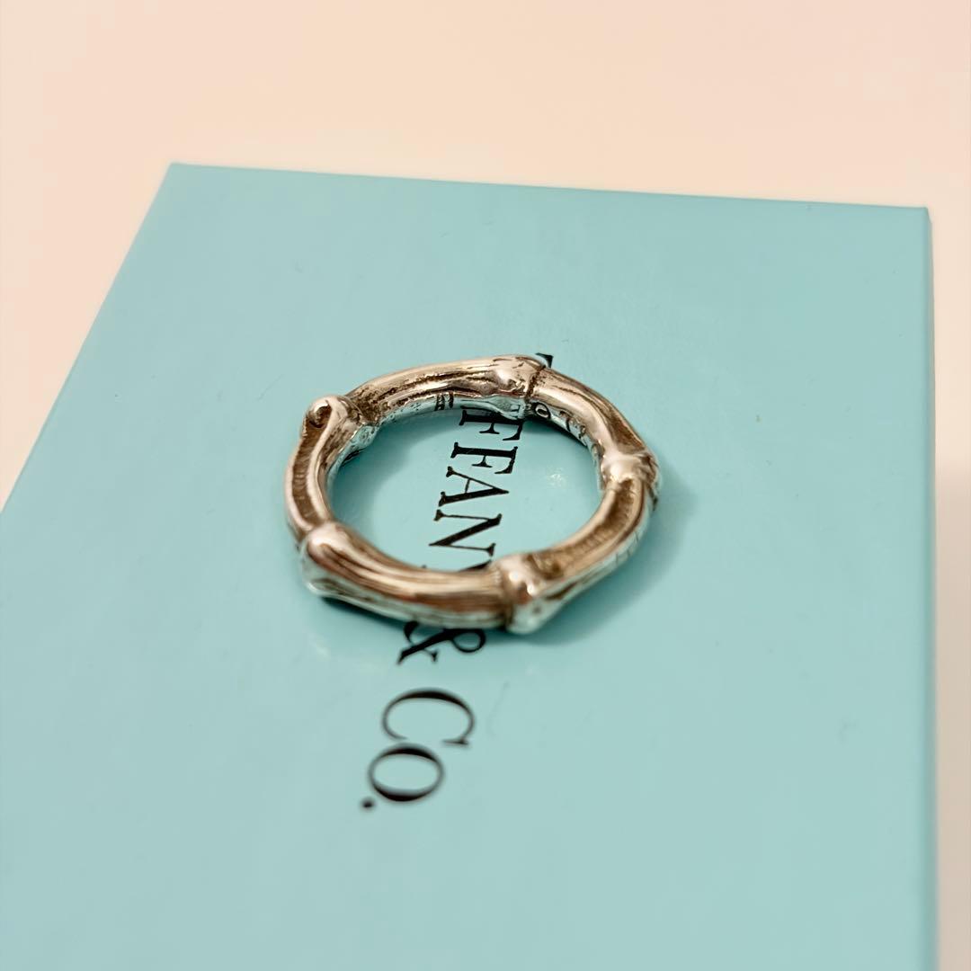 Tiffany & Co. バンブーリング 専用ポーチ付き