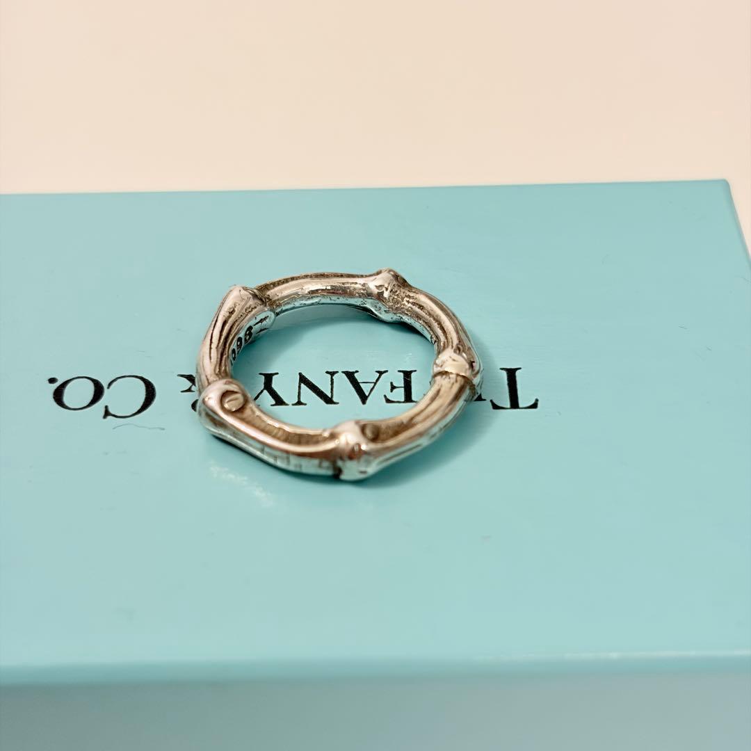 Tiffany & Co. バンブーリング 専用ポーチ付き