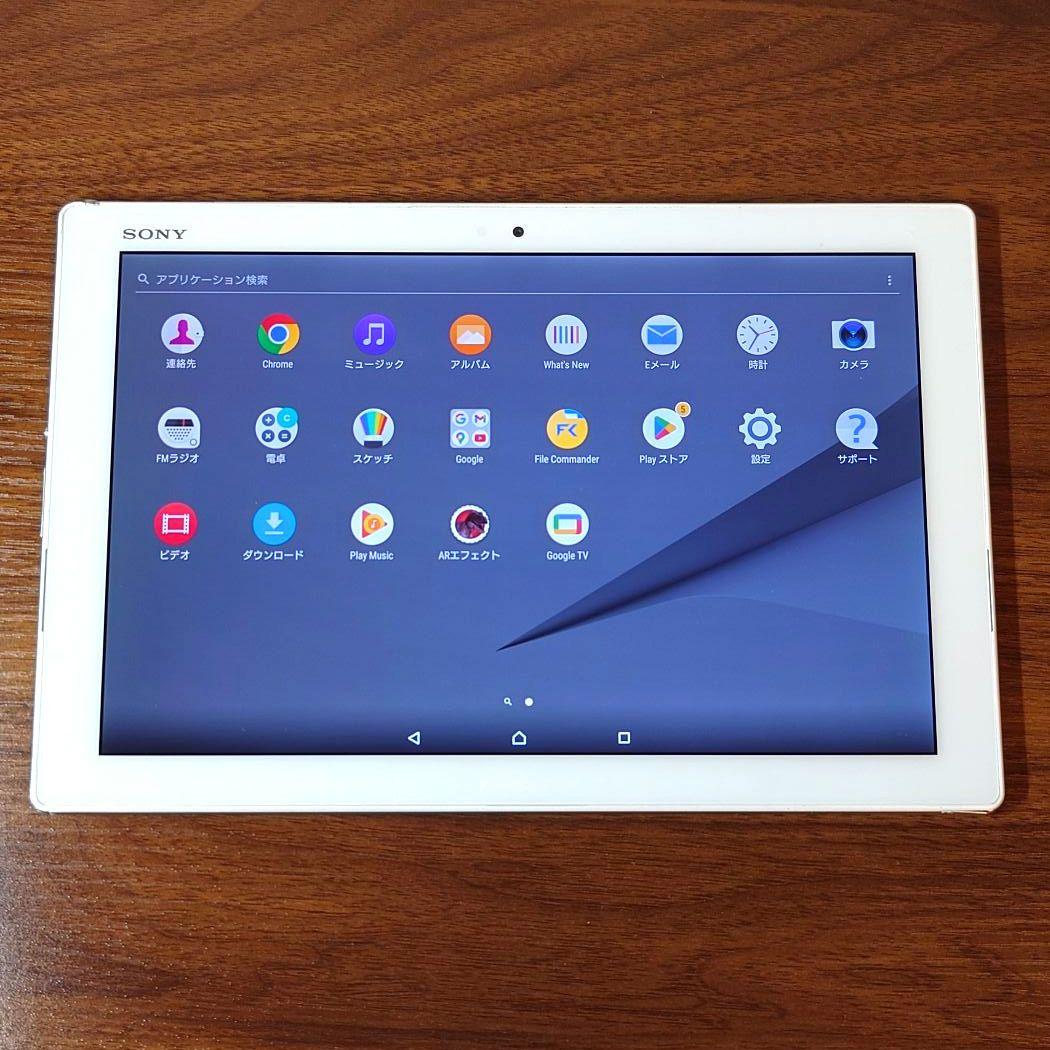 SONY Xperia Z4 Tablet SGP712 タブレット ホワイト