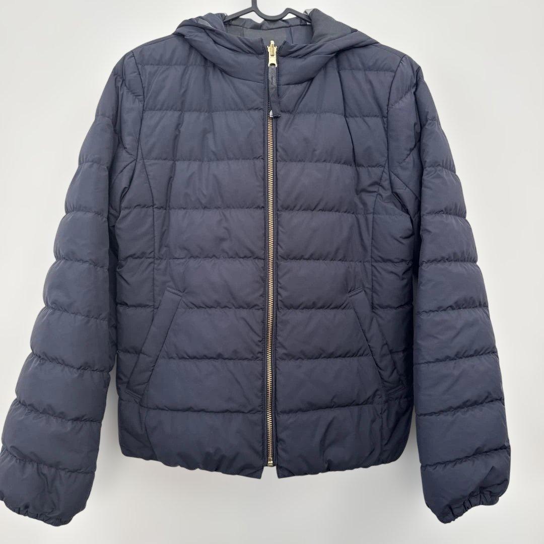 ブルーレーベル リバーシブルフード付きダウンジャケット 40