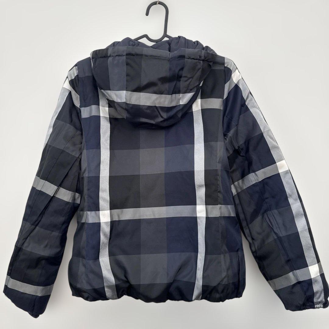 ブルーレーベル リバーシブルフード付きダウンジャケット 40