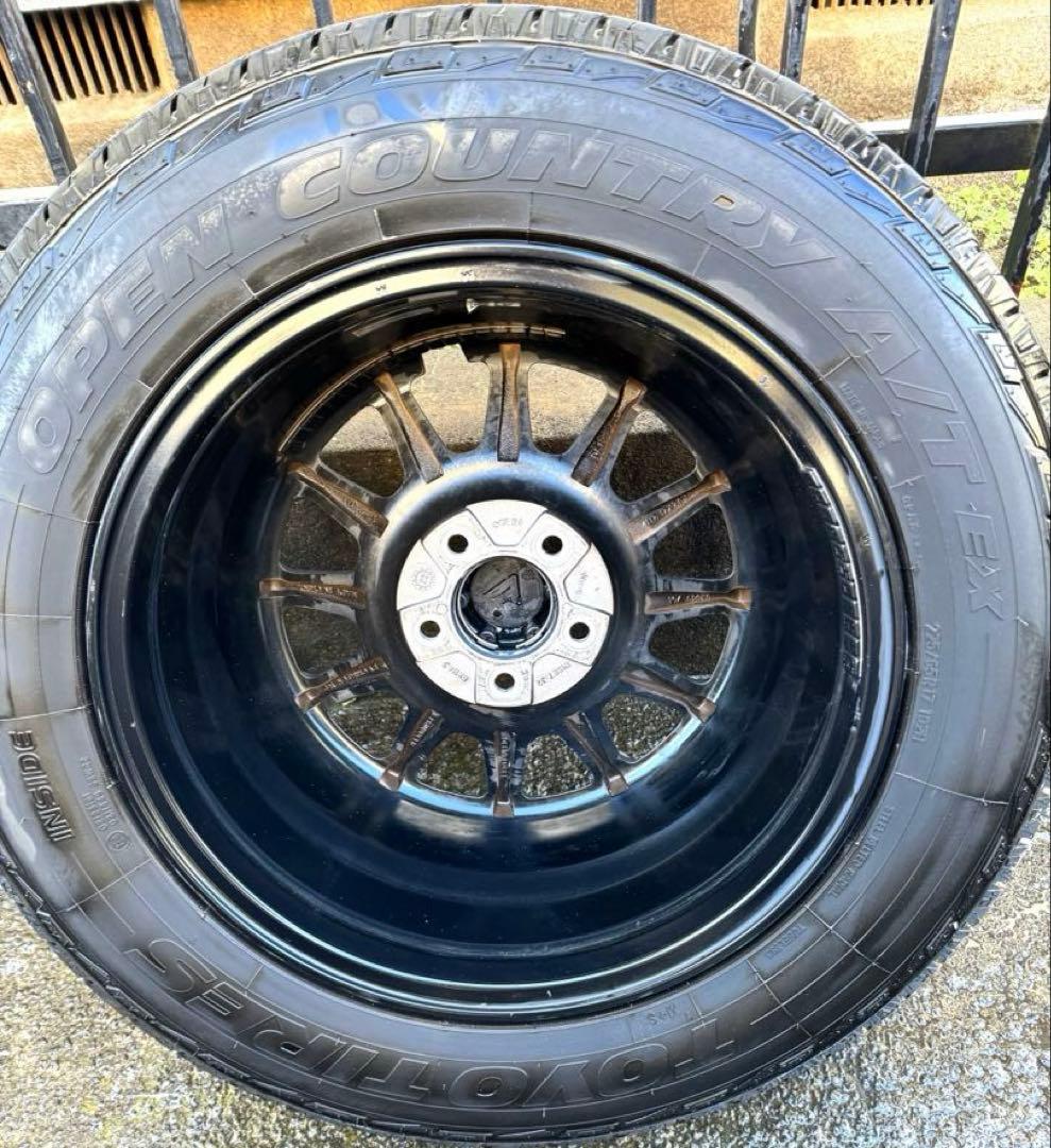 （送料込）デルタフォースオーバル　オープンカントリー A/TEx 17インチ4本