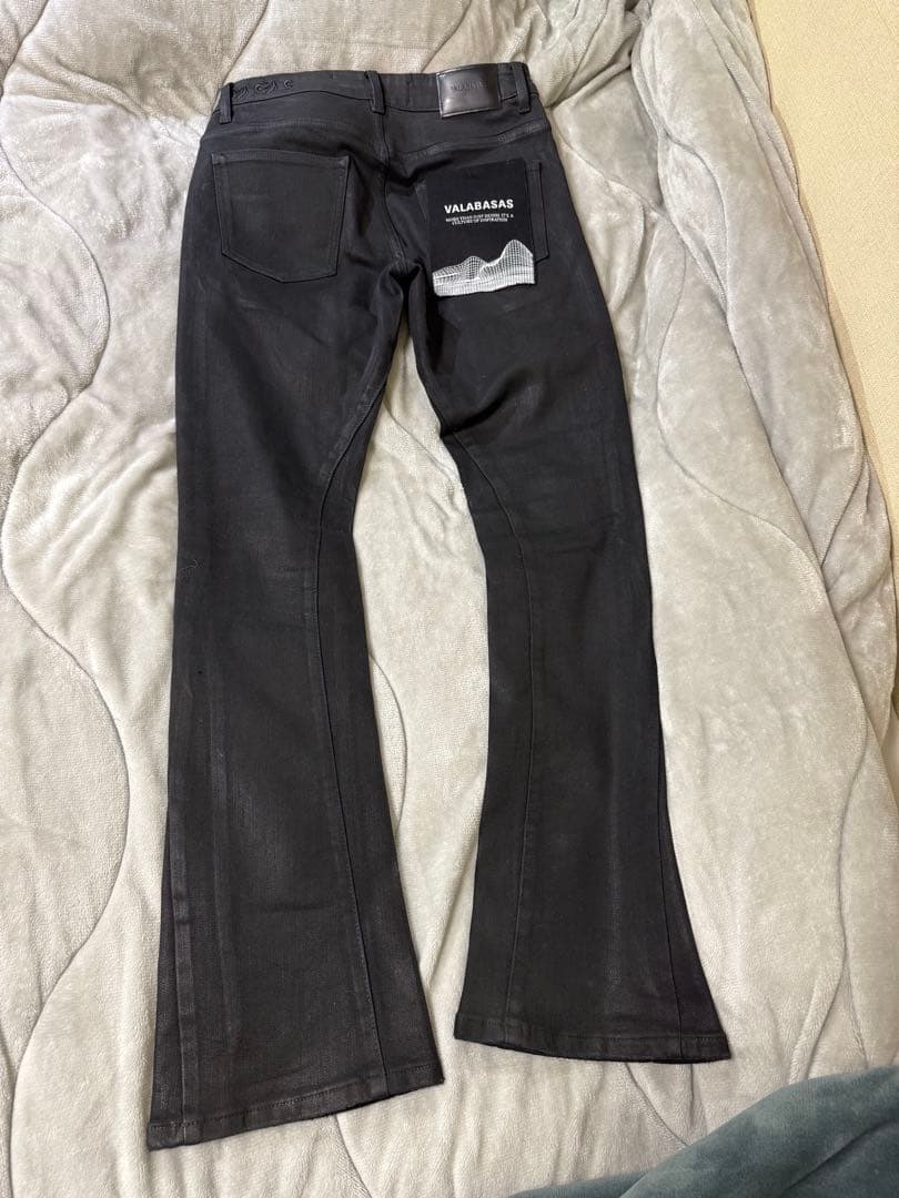 VALABASAS フレアデニム size30 ブラック　値下げ交渉⭕️