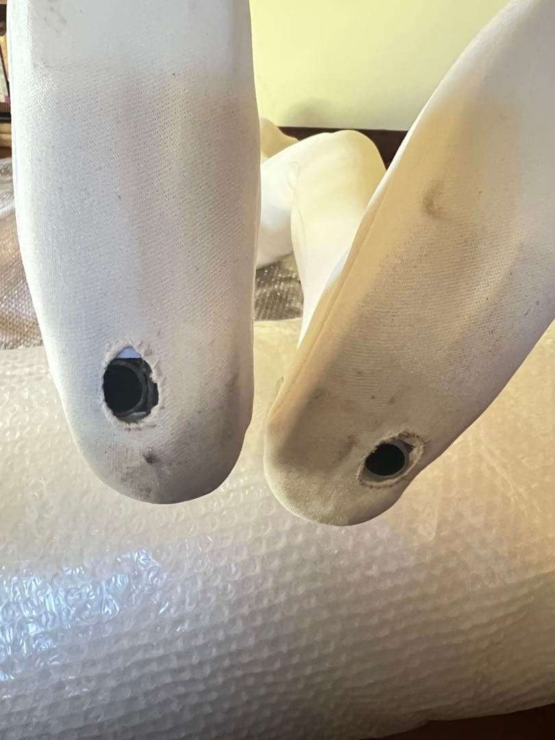 フレキシブルマネキン ハイウエストデザイン　ホワイト　レディース