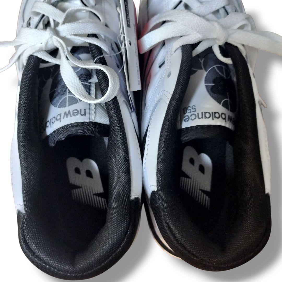 【ニューバランス】完売品　タグ付き　スニーカー　BB550HA1　白×黒　26㎝