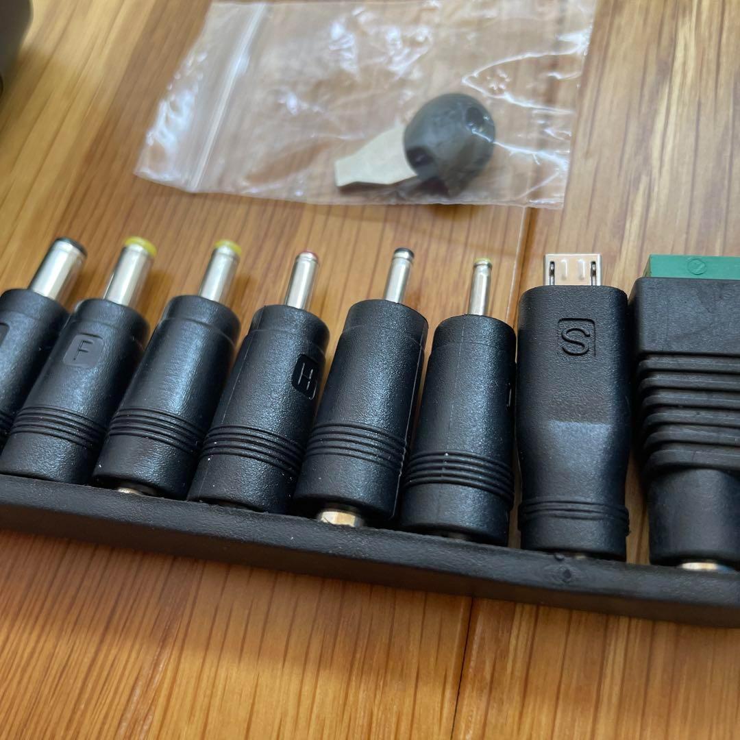 ユニバーサルAC DCアダプタ ポータブルスピーカー ミニ  セット