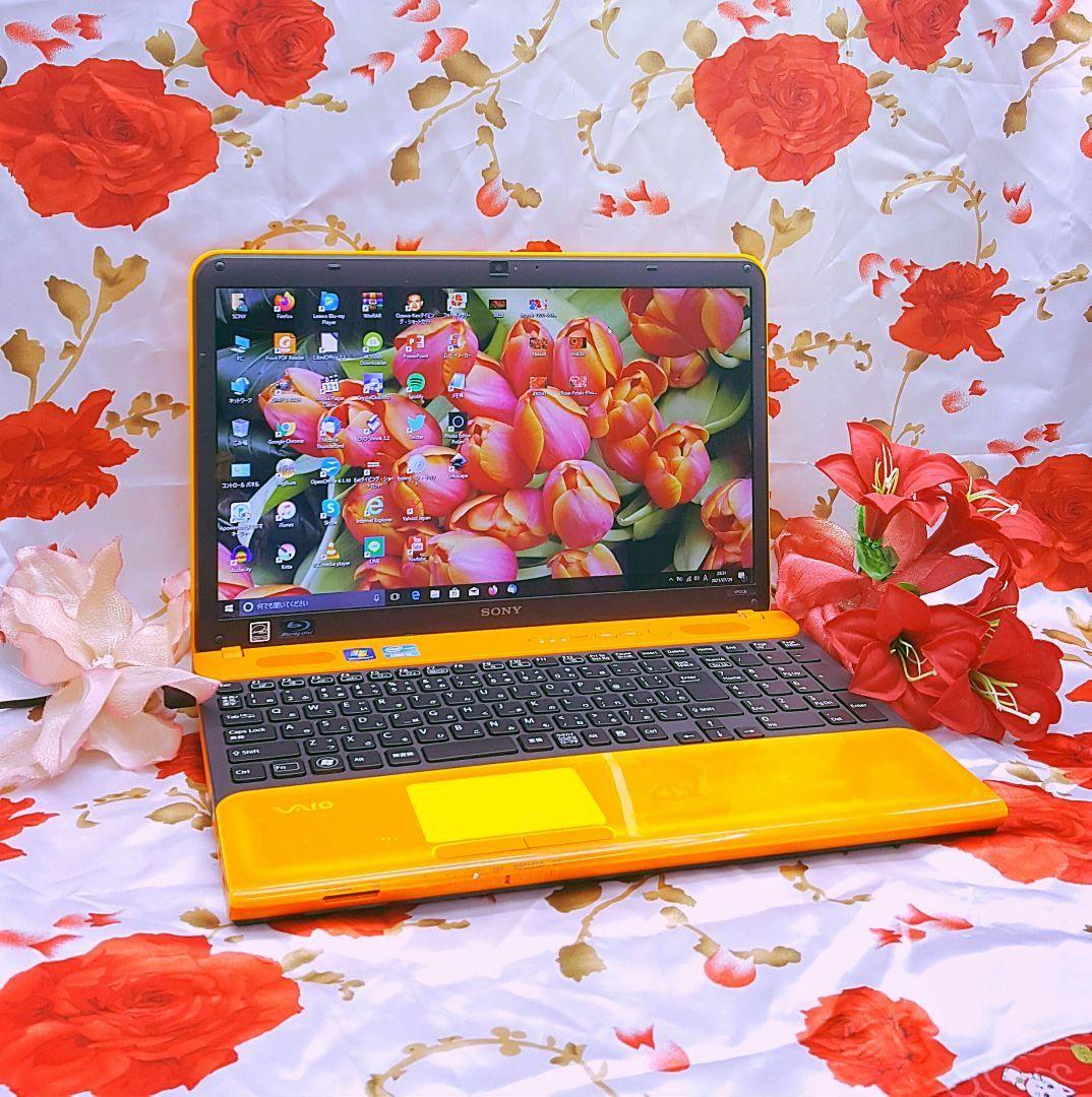 極上品/爆速2世代Core-i7/ブルーレイ/Win11/新品SSD512GB