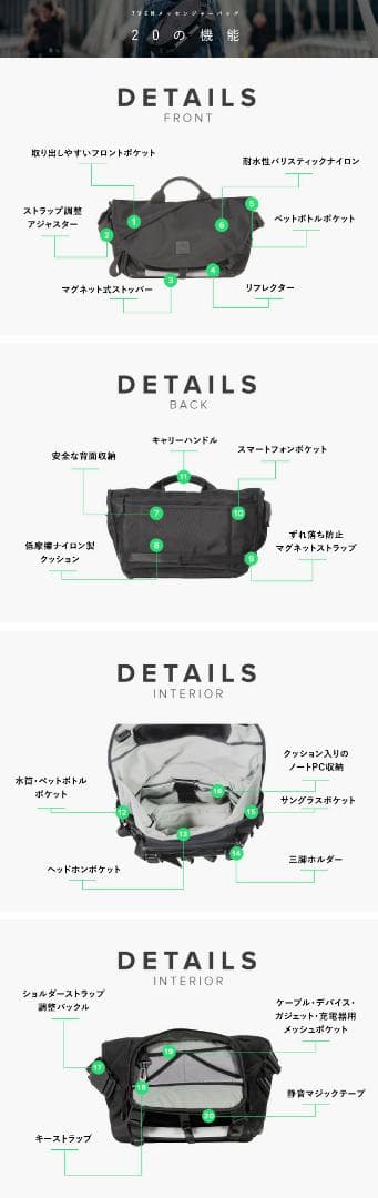 【極美品】Alpaka アルパカ 7VEN メッセンジャーバッグ 3way