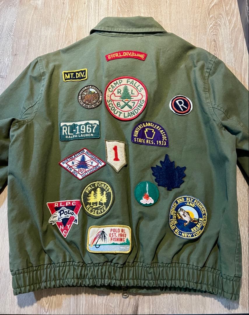 【新品】Polo Ralph Lauren ミリタリージャケット ラルフローレン