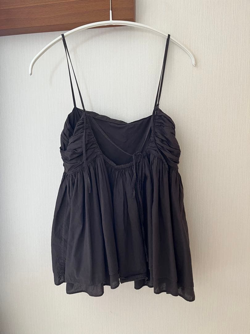 美品　カレンソロジー　レイヤードキャミソール　グレー