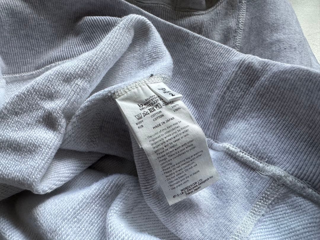 blurhms （ブラームス）スウェット22AW