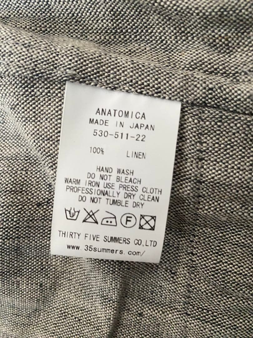 ANATOMICA リネンベスト