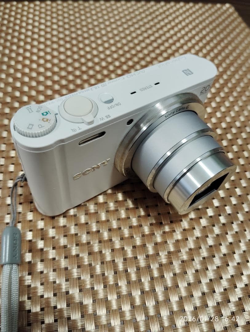 【美品】SONY Cyber-shot DSC-WX350 ホワイト動作確認済