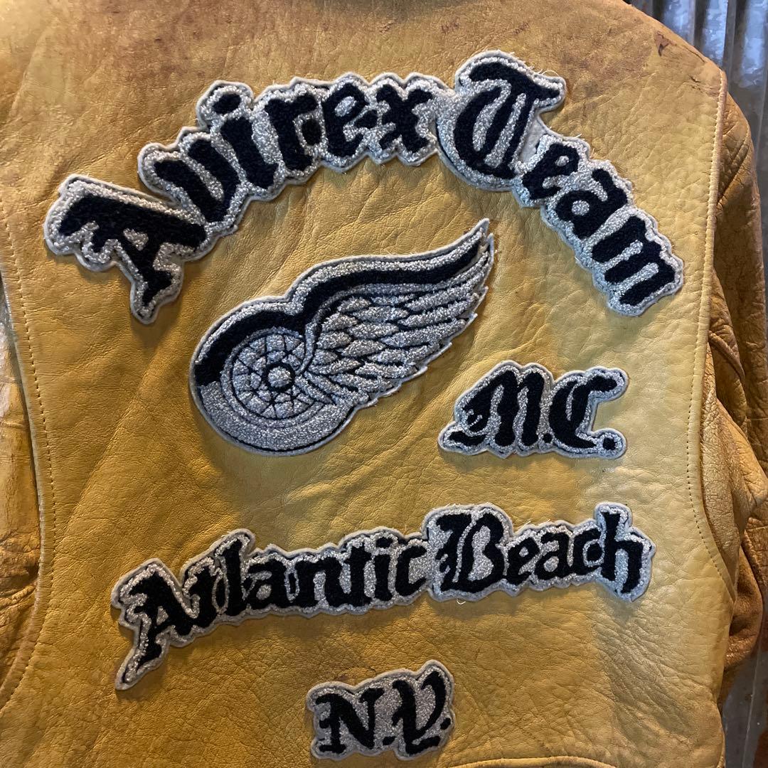 AVIREX レザージャケット バイカー 韓国製