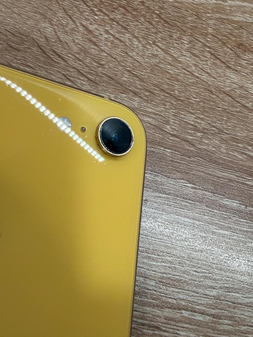 【画面に線あり】iPhone XR 64GB イエローSIMフリー