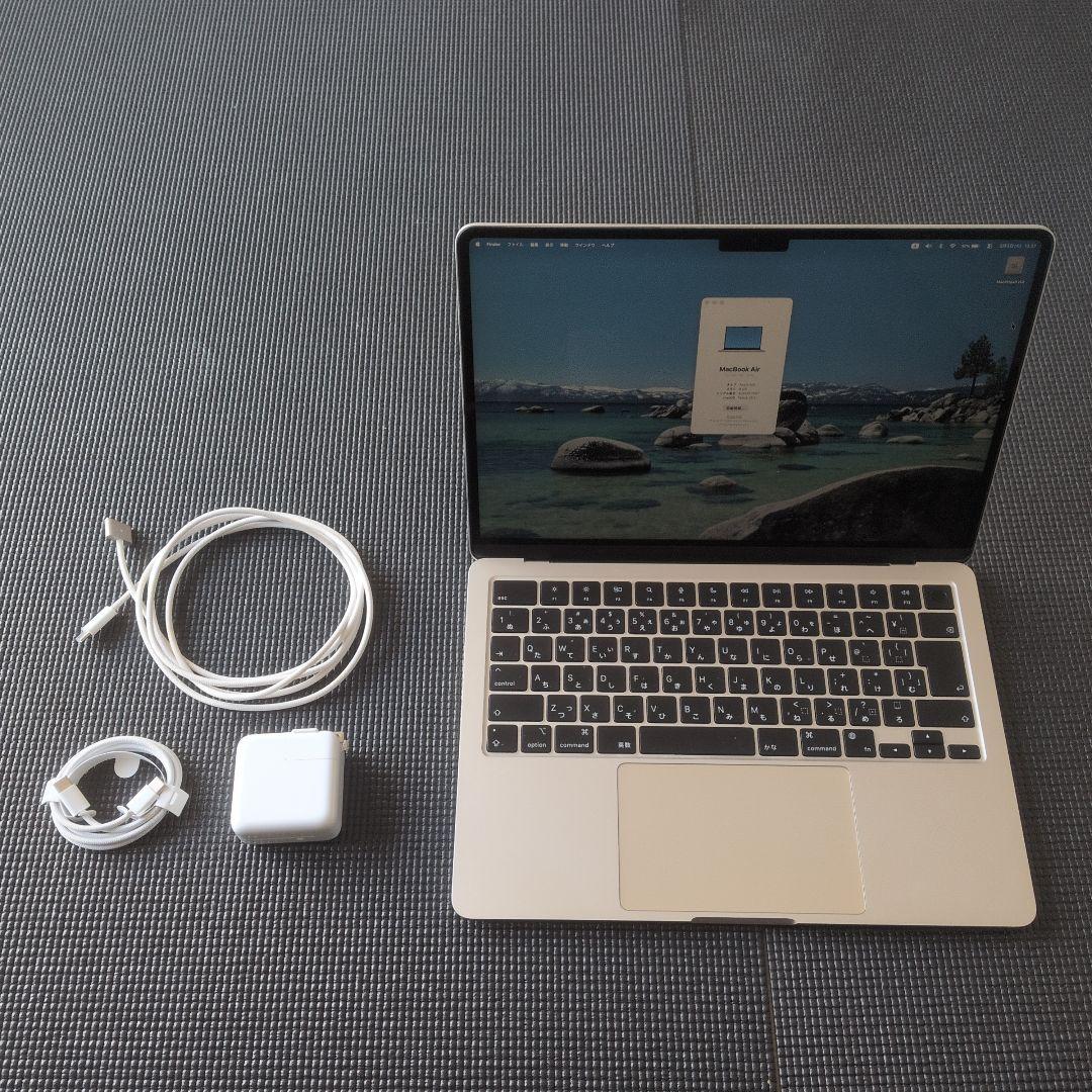 MacBook本体 Apple MacBook Air M3 2024 13.6 MRXT3J/A