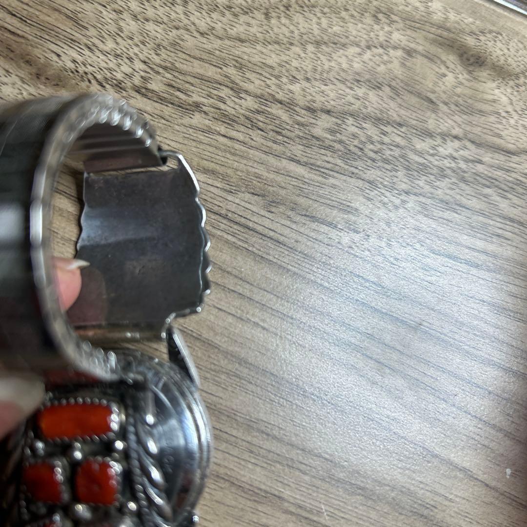 インディアンジュエリーアナログ時計　訳あり なーさん＊