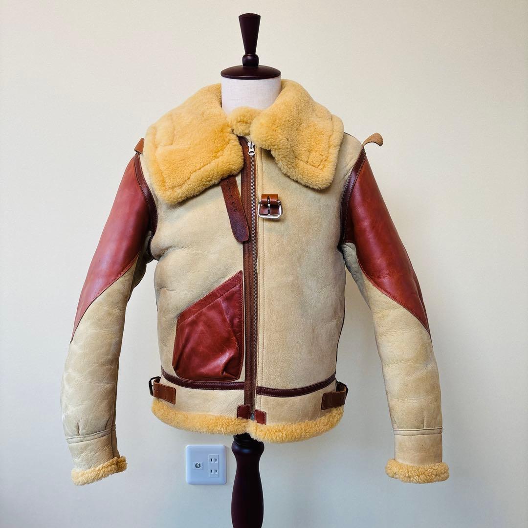 バズリクソンズ　M品番 ノンコーティング B-3 フライトジャケット 40R