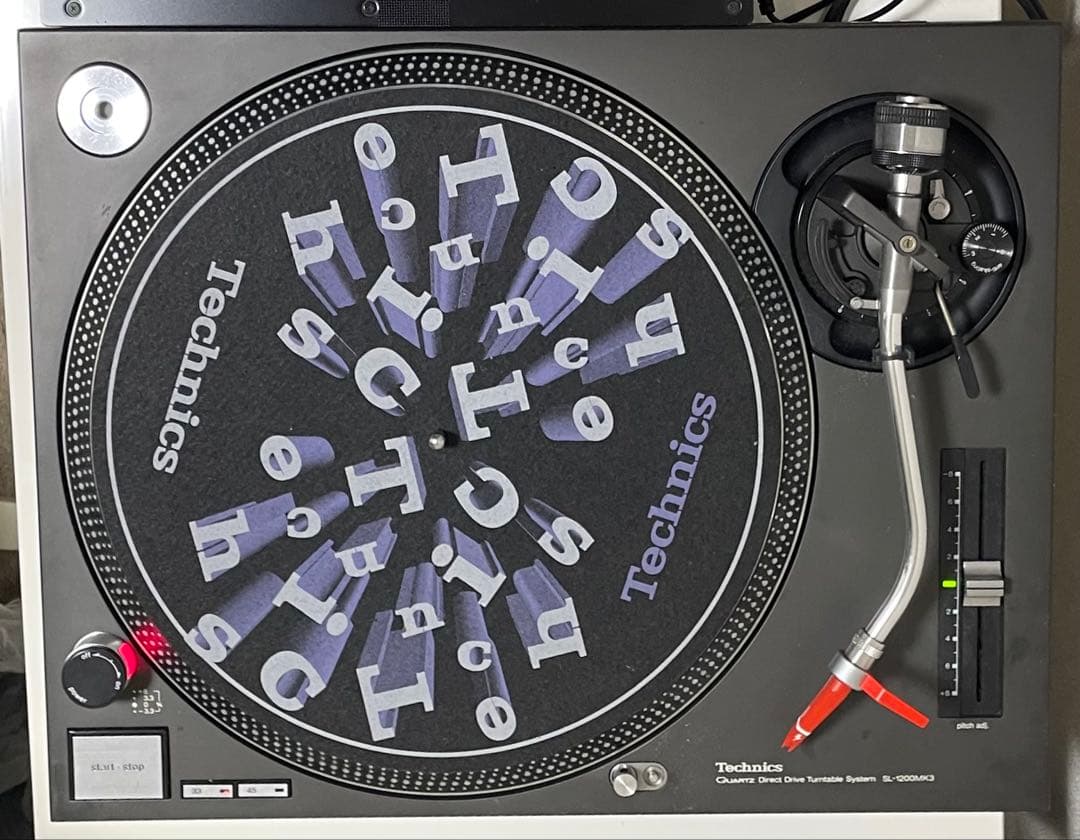 Technics SL-1200 MK3 ターンテーブル 2台& ミキサーセット