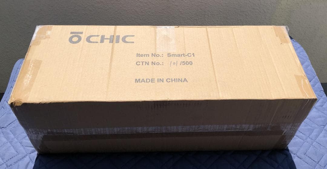 CHIC smart C1 電動スケボー 青