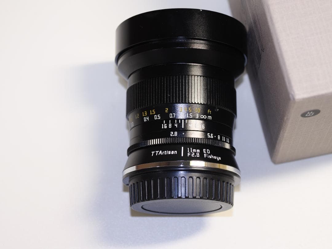 TTArtisan 11mm f2.8 Fisheye キャノン　EFマウント