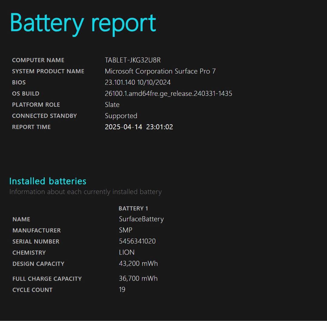 Windowsタブレット本体 Microsoft Surface Pro 7 i7/16GB/256GB