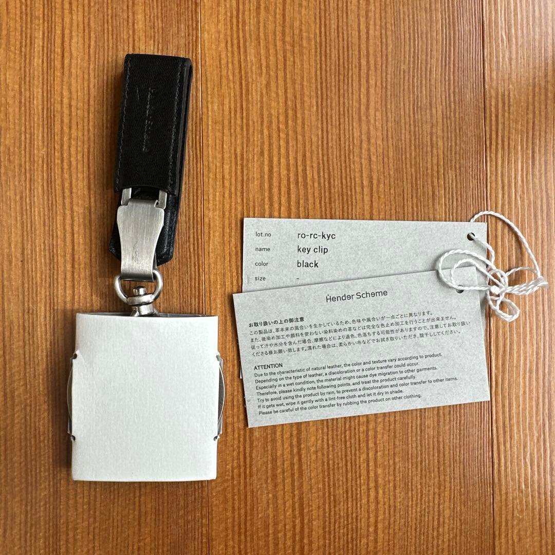 Hender Scheme エンダースキーマ　key clip black