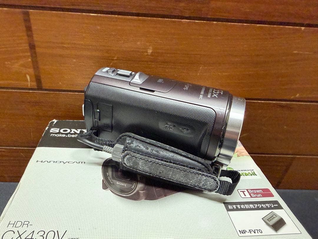 ビデオカメラ SONY HDR-CX430V 動作確認済み 中古品