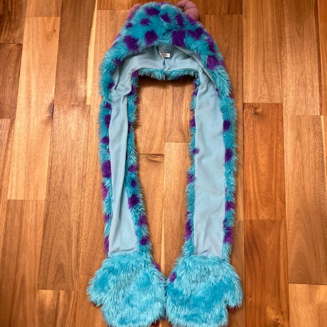 ディズニー　ファンキャップマフラー　サリー モンスターズインク