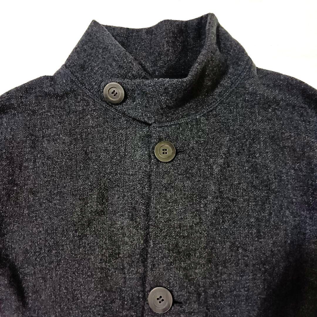 EMPORIO ARMANIエンポリオアルマーニ カシミヤ混ジャケット グレーL