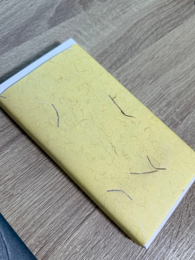 皇居財布　牛革　金運上昇　イエロー　長財布