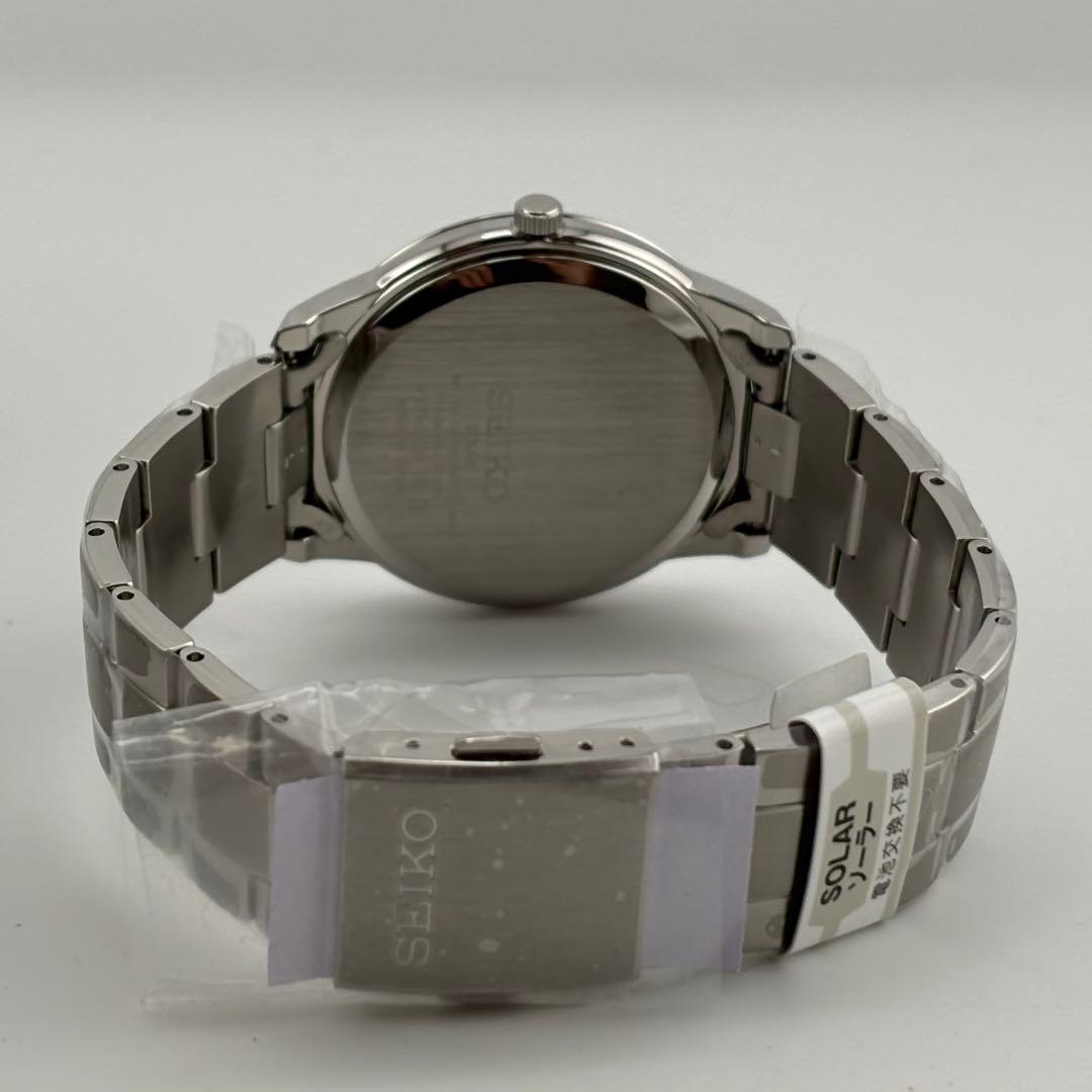 【新品未使用】セイコー　V131-0AG0 ソーラー　メンズ　SBPL007