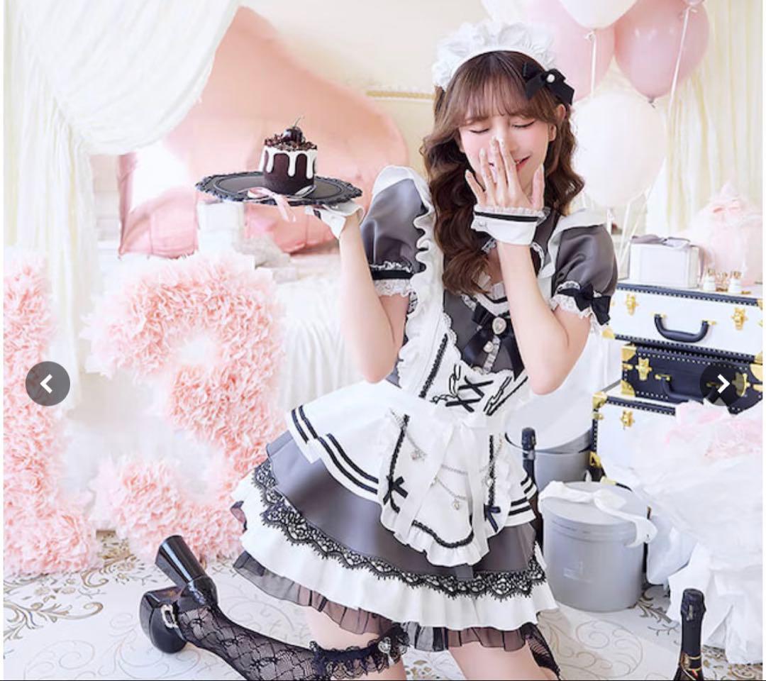 Malymoon マリームーン リボンドレープノワールメイド