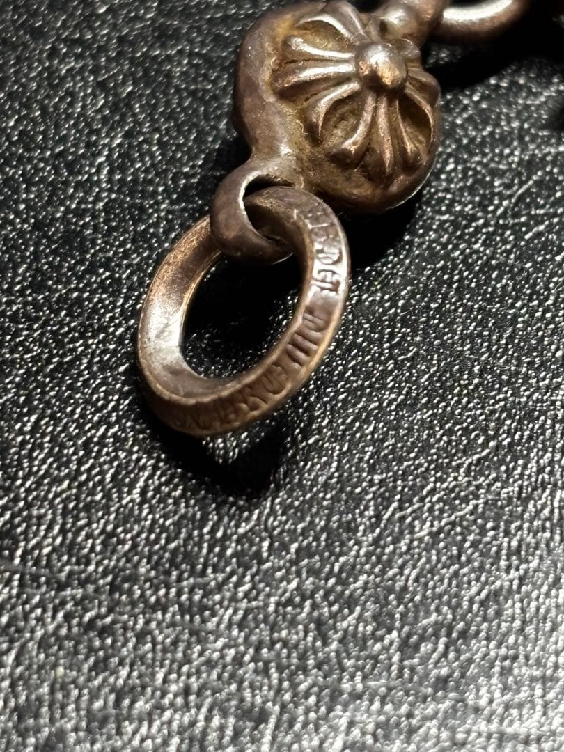 【クロムハーツ 】1ボールタイニー　CHクロスチャーム純正チェーン付