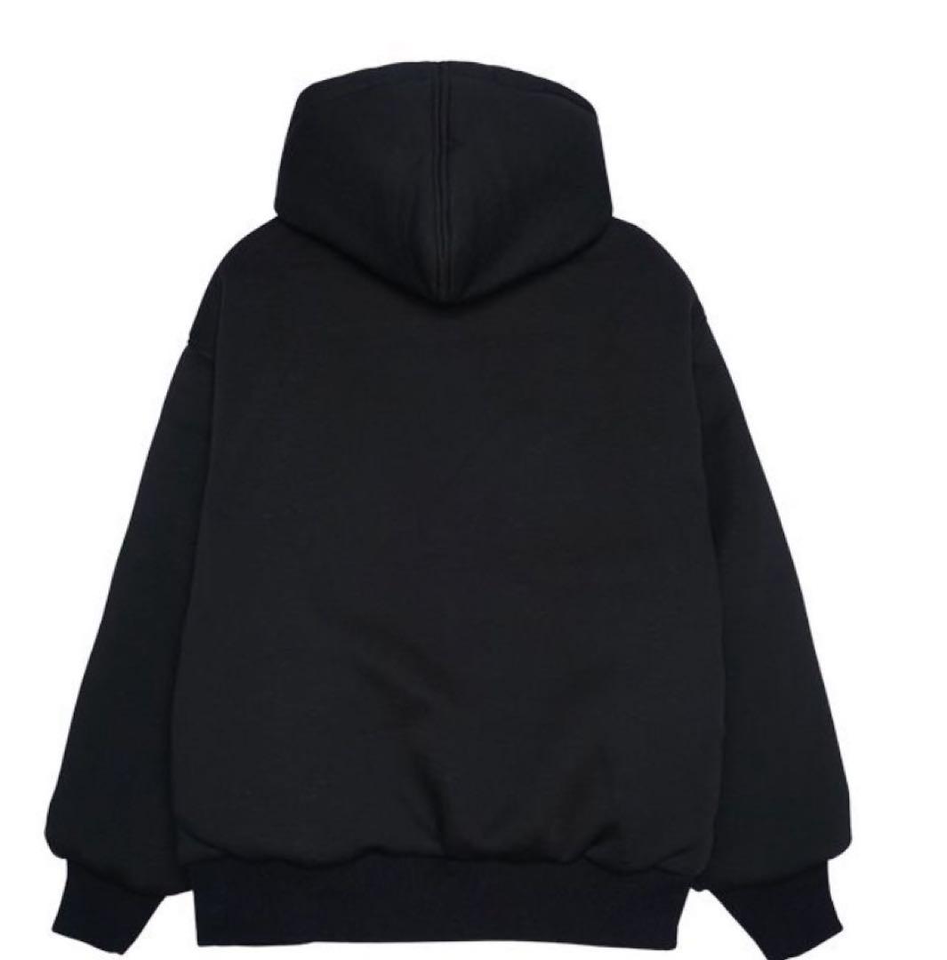 The North Face x Supreme ブラックフーディ