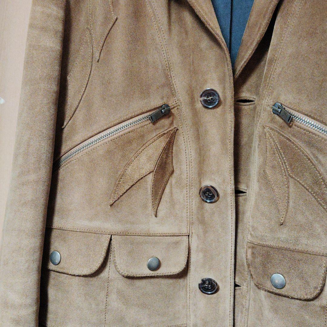 SAINT LAURENT スエードジャケット