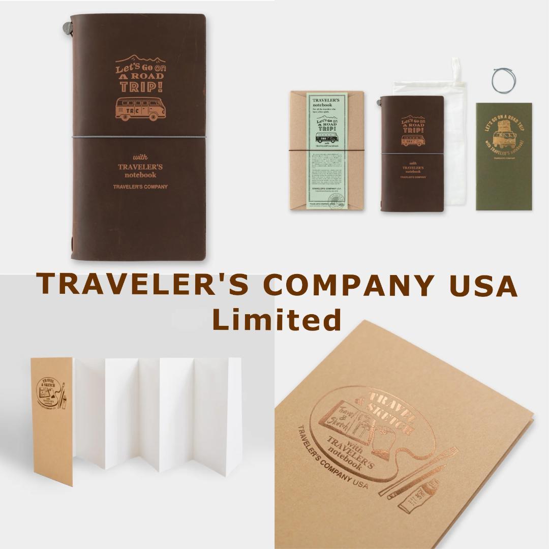トラベラーズノート ROAD TRIP アメリカ限定 USA限定 2点セット