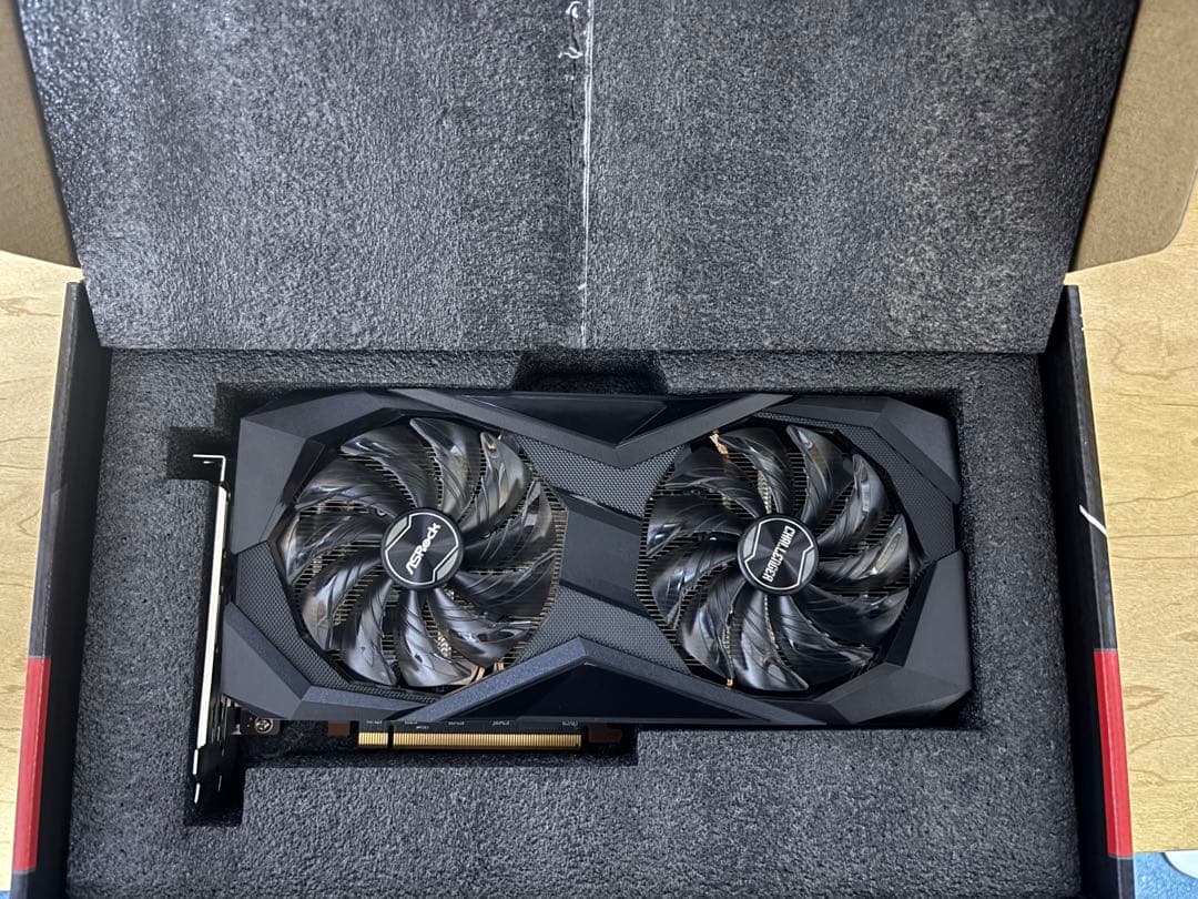 ASRock AMD RX 6600 グラフィックボード 8GB（元箱付き）