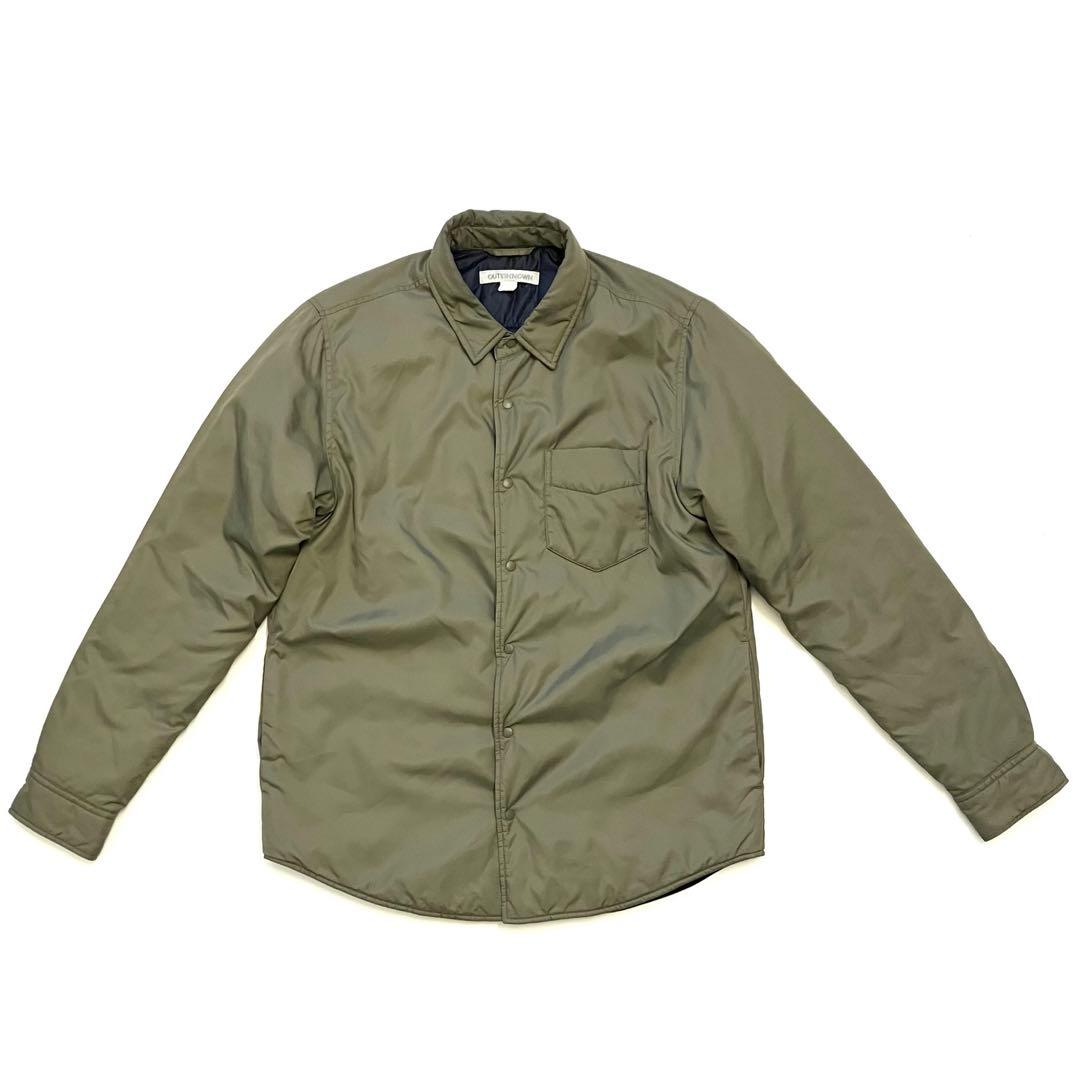 OUTERKNOWN 中綿シャツジャケットM 美品