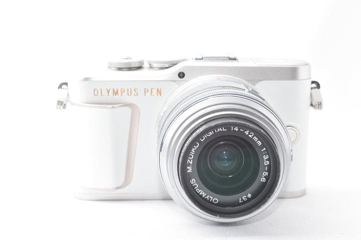 【美品】 OLYMPUS PEN E-PL10 ホワイト レンズキット