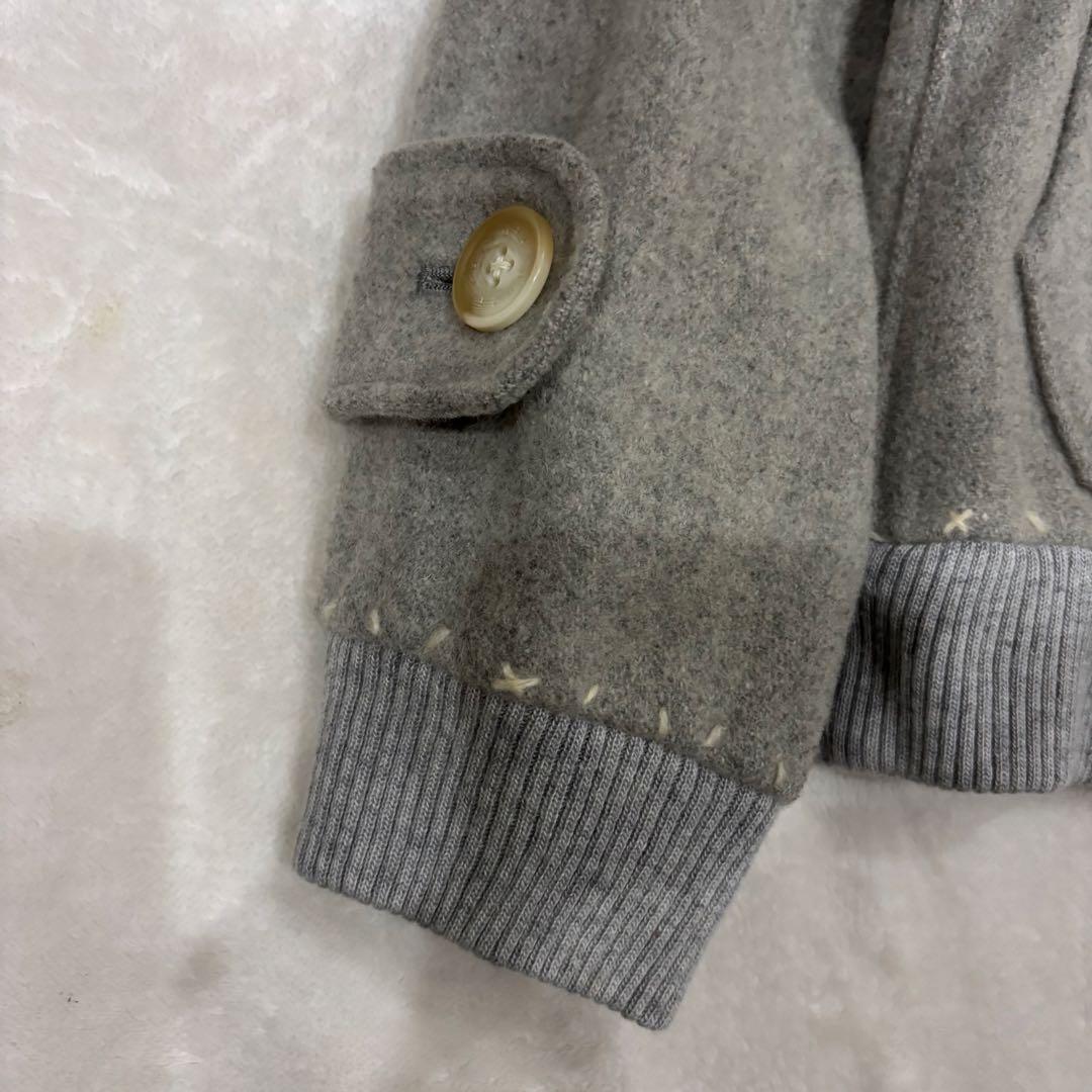 ケイスケカンダ　keisuke kanda ダッフルコート　グレー