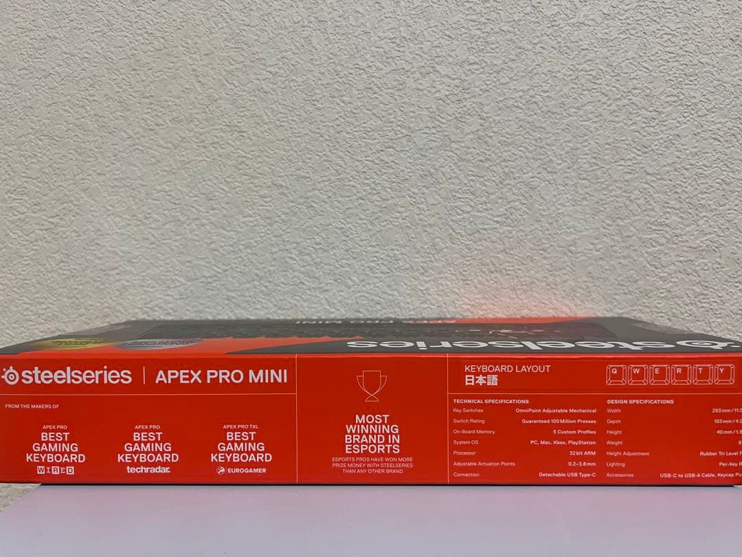 SteelSeries APEX PRO MINI 本体