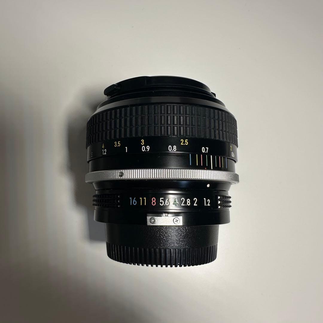 美品 Nikon nikkor 55mm f1.2 fマウント