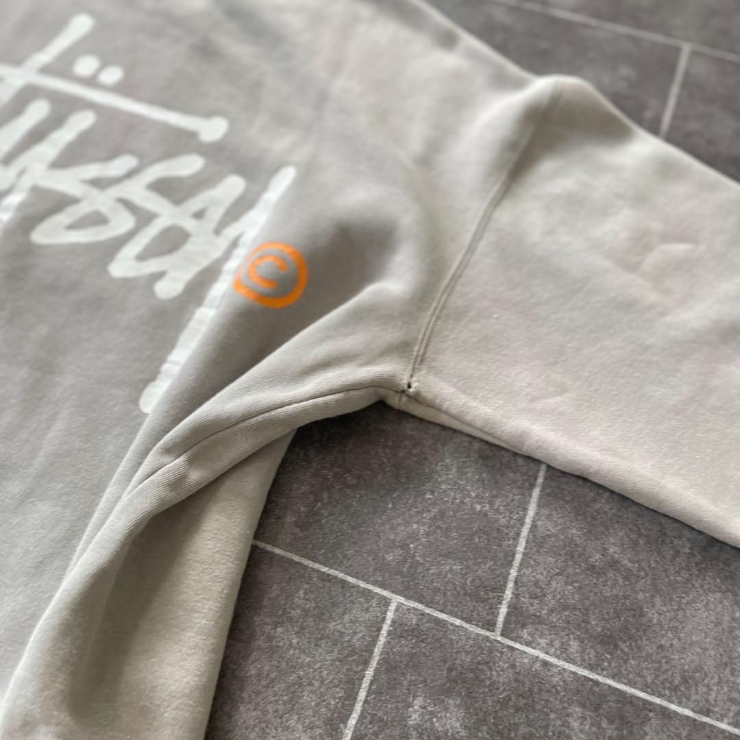 90~'s Stussy ステューシー stock logo 短丈 スウェット