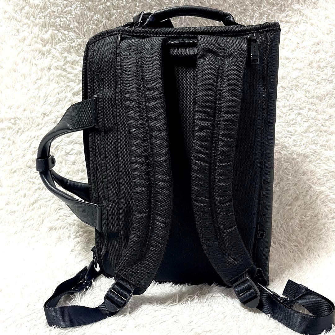 ✨未使用級✨TUMI 3way ALPHA3 ビジネスバッグ リュック ブラック