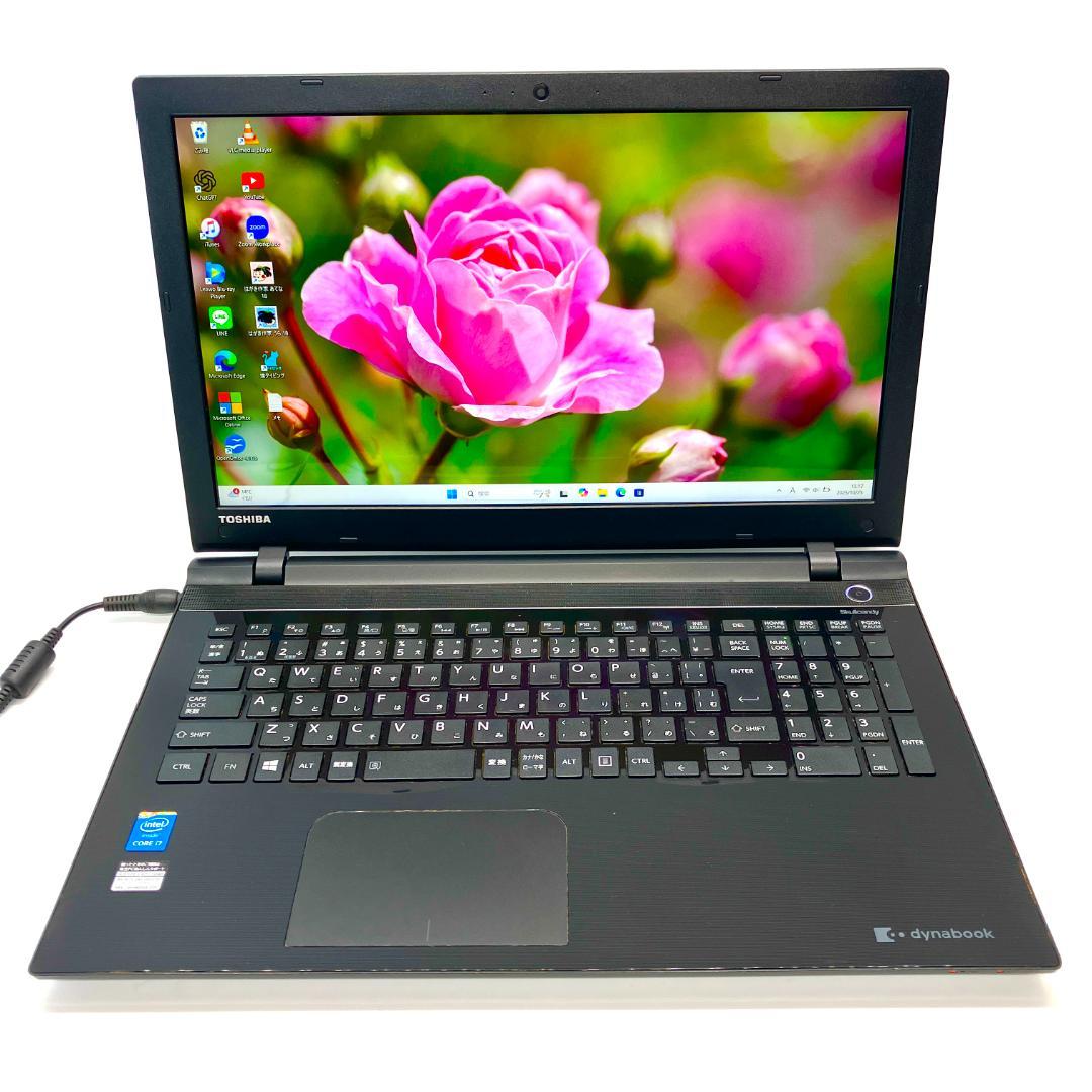 【訳あり】 i7 SSD メモリ8GB フルHD ブルーレイ 東芝 T75/TB