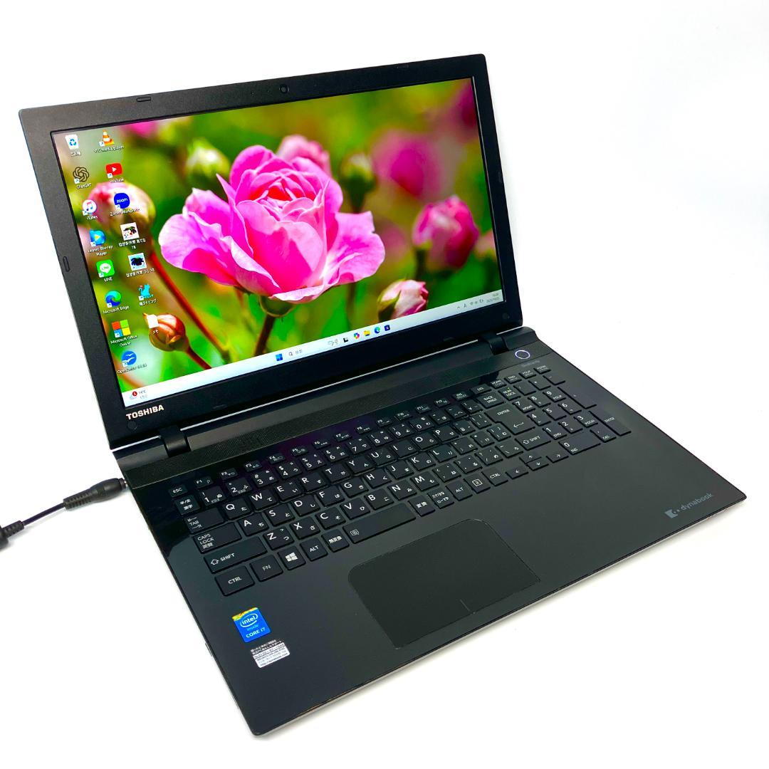 【訳あり】 i7 SSD メモリ8GB フルHD ブルーレイ 東芝 T75/TB